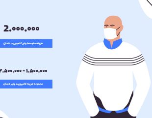 هزینه و قیمت ونیر کانپوزیت دندان در سال 1400