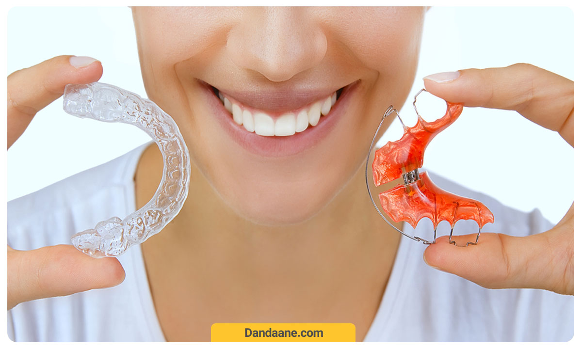2 نوع پلاک متحرک ارتودنسی دندان